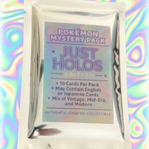 Pokemon Mystery Pack – JUST HOLOS - Japanese Cards